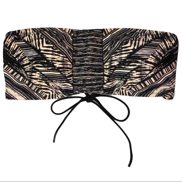 XHILARATION Bandeau Bikini Top - Picture 1 of 5